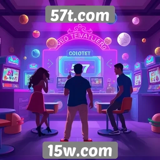 Popularidade crescente dos jogos no 57t.com